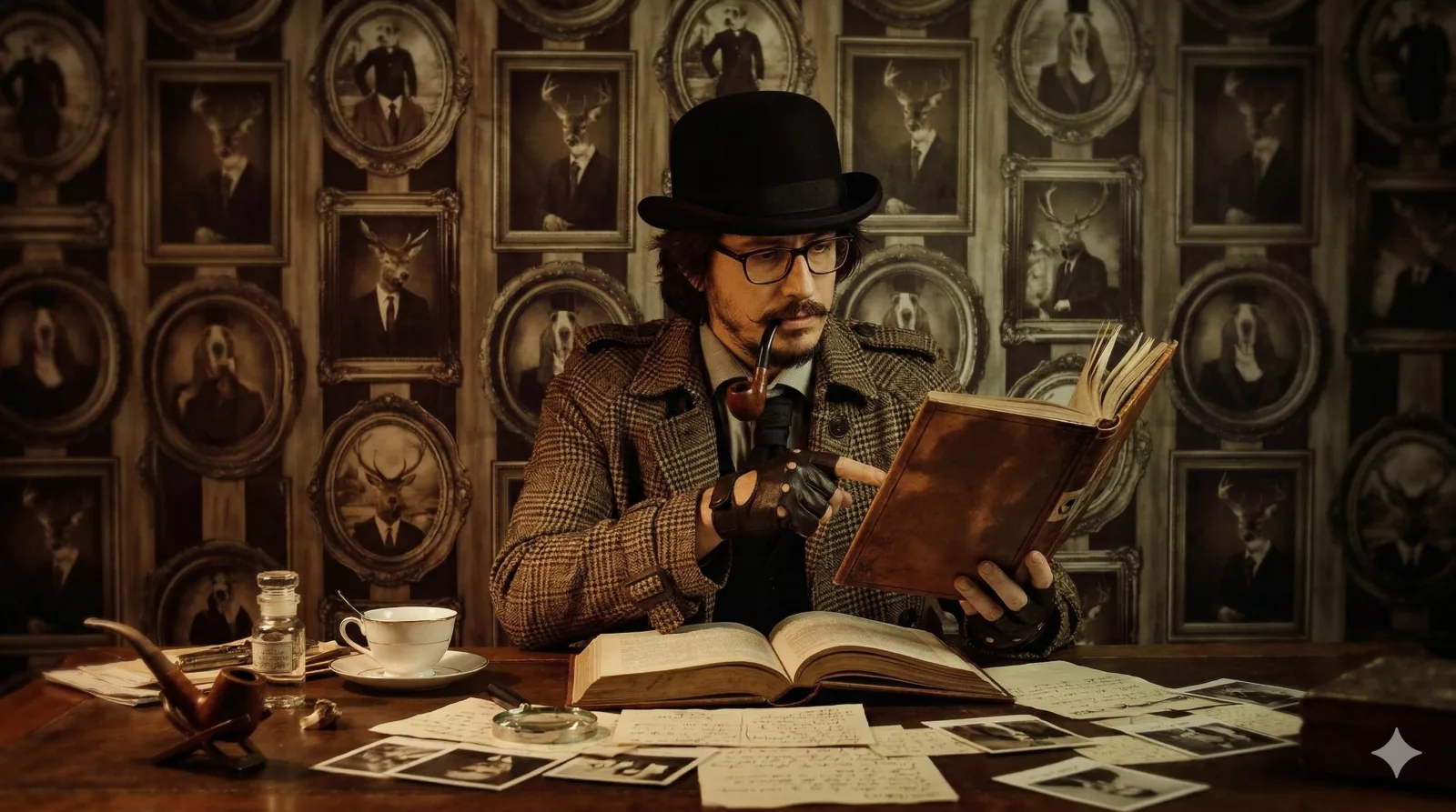 Zone image à remplacer - ambiance soirée enquête